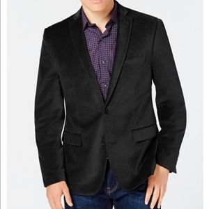 MWT- Bar III
Velvet Slim-Fit Sport jacket black